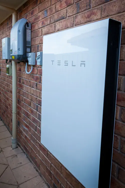 Tesla Powerwall home battery installation
